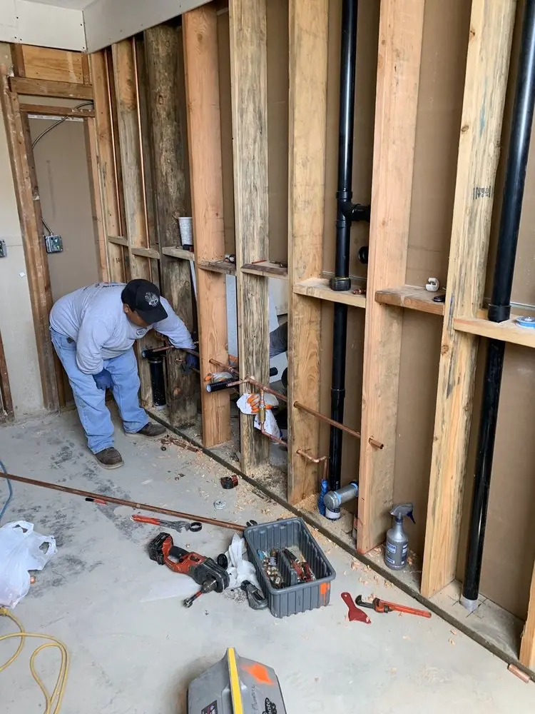 Commercial rough-in plumbing for Gas Line Repair in Meadow Park